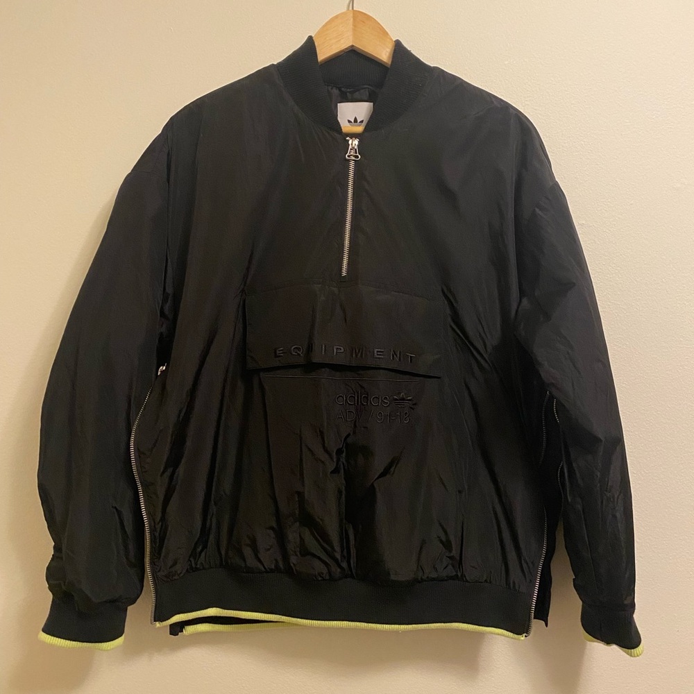 Adidas Bomber Jacket with Side Zip
